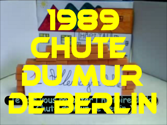 1989 Chute du mur de Berlin